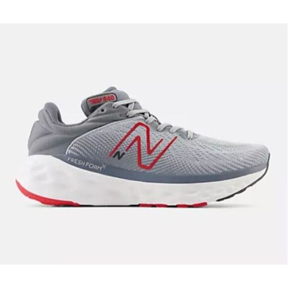Size 10.5 - New Balance Fresh Foam X 840v1 Aluminum Grey Red - Picture 1 of 5